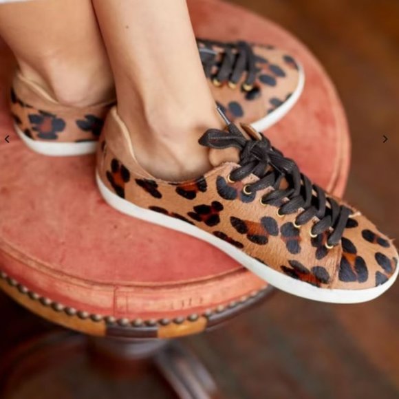 Sezane Shoes - 🤎 Sezane Leopard Print Jack Sneaker Size 38